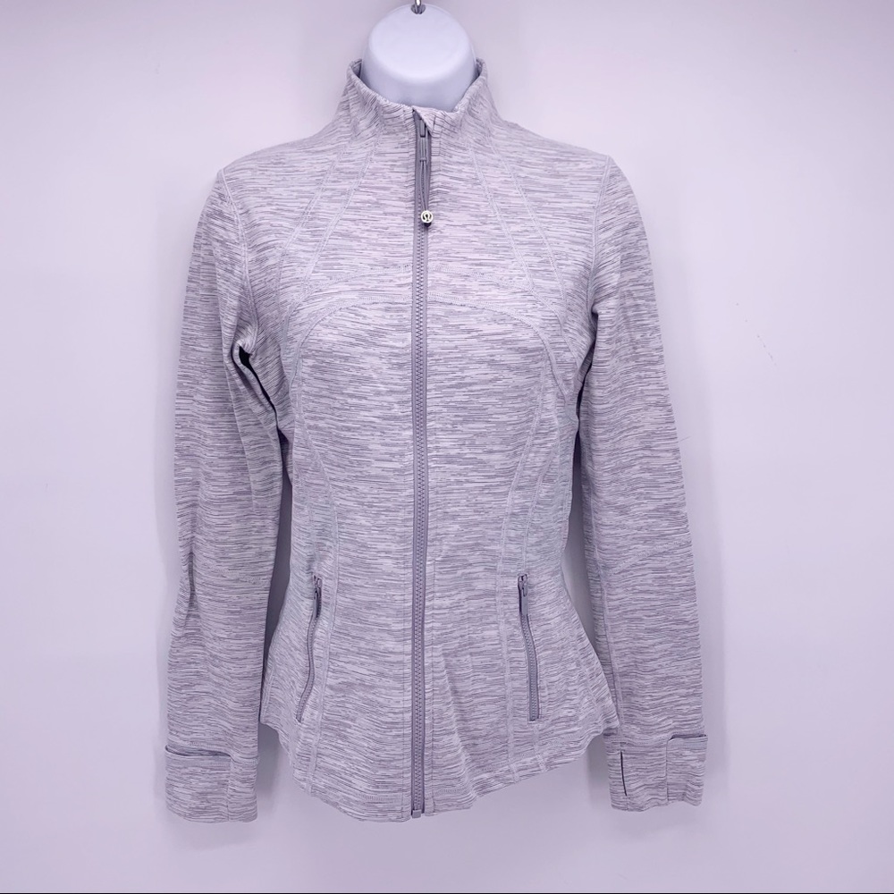 Lululemon Gray Zip Up Sweatshirt Size 6